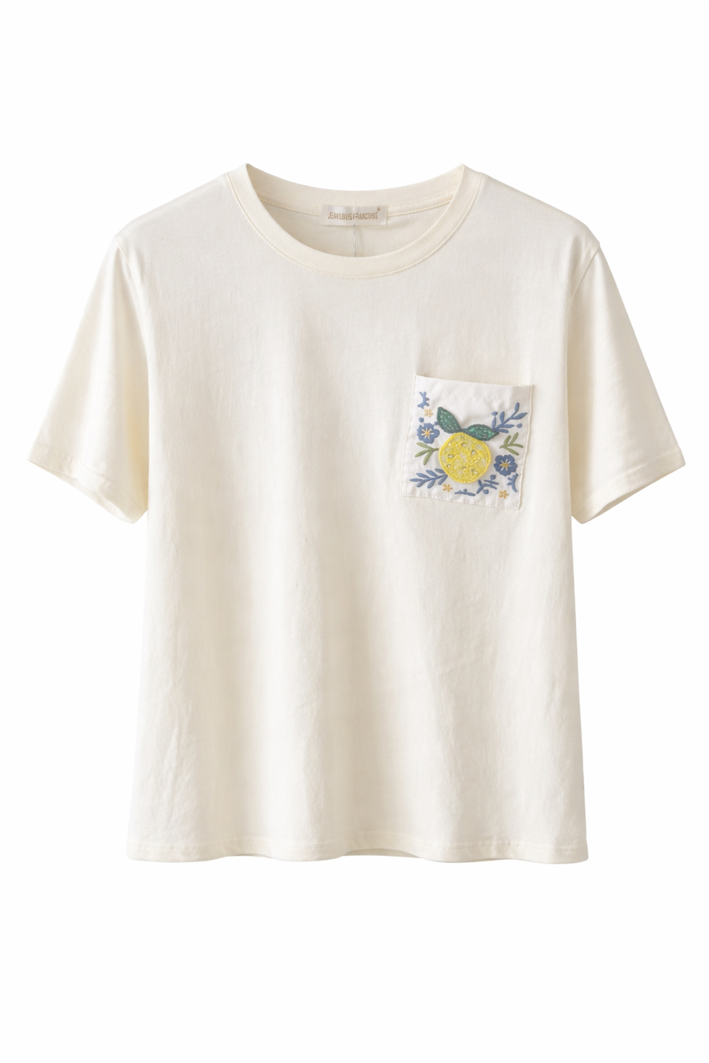 T-shirt "Lemon pocket" - G67576 trendy